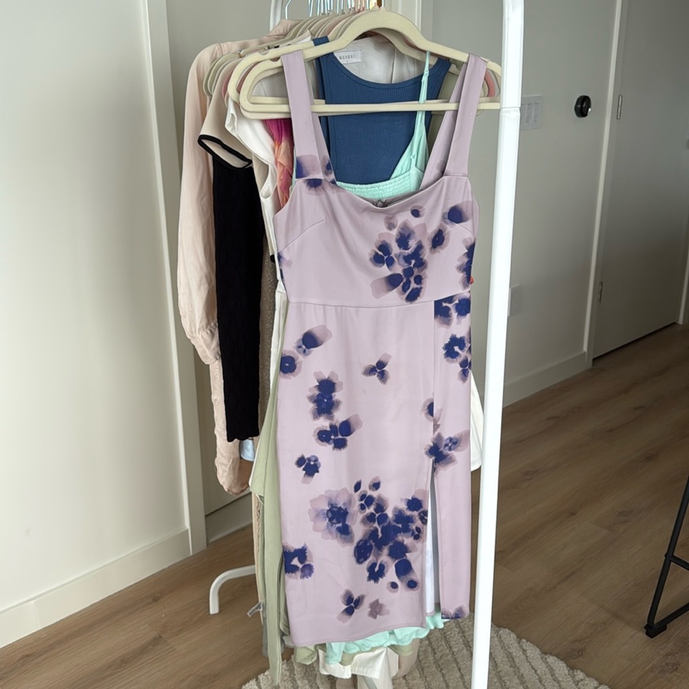 Babaton 90s slit dress size 0